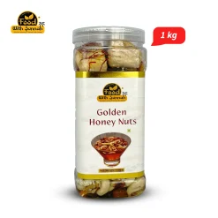 Golden Saffron Honey Nuts- 1KG – গোল্ডেন জাফরান হানি নাটস- ১ কেজি
